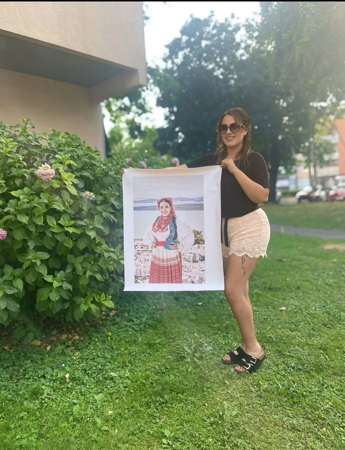 María Jesús en Zagreb / María Jesús u Zagrebu, Foto: Foto cedida / Ustupljena fotografija //