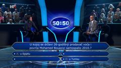 Josip Živković, Foto: Tko želi biti milijunaš?/HRT