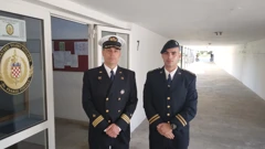  Kapetan korvete Tomislav Sunko i kadet narednik Frane Beljan