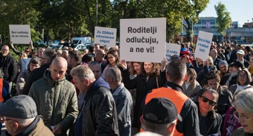 Prosvjed protiv zdravstvenog odgoja