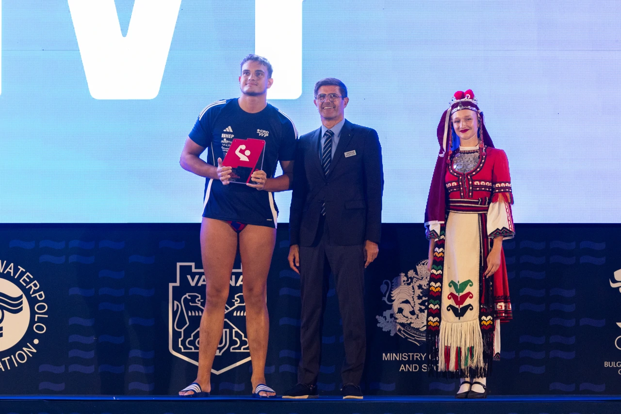 Tončinić proglašen najboljim igračem Europskog prvenstva, Foto: European Aquatics/HVS