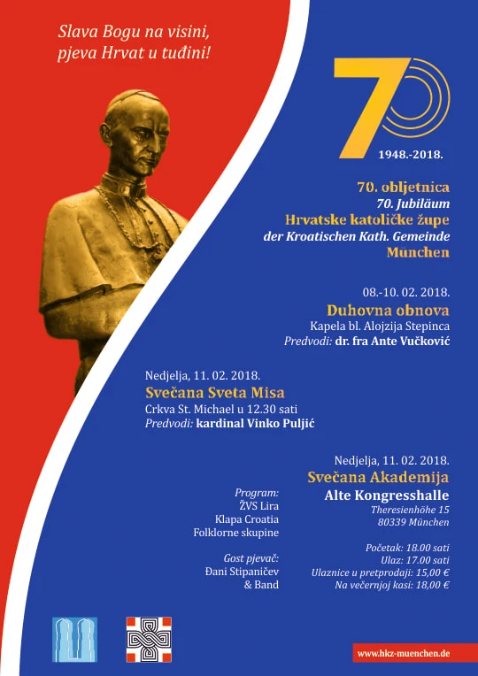 70 godina Hrvatske katoličke župe München, Foto: -/-