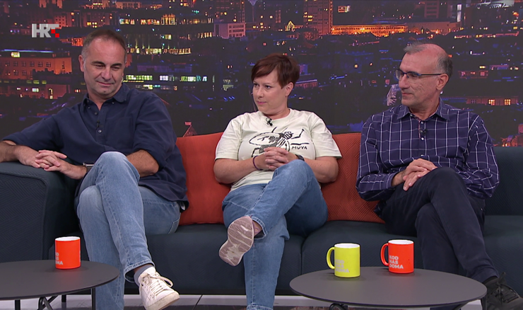 Joško Lokas, Morana Zibar i Mladen Vukorepa