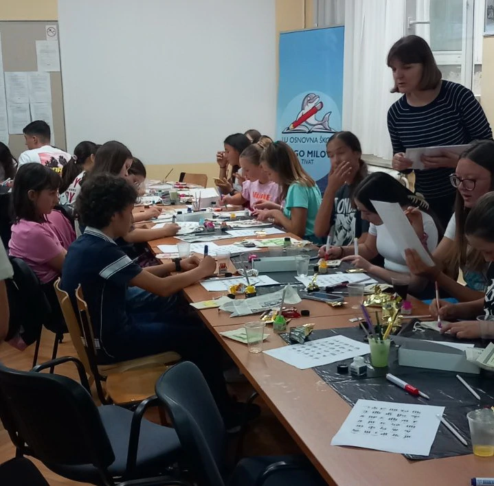 Radionica na Danima glagoljice u Boki kotorskoj