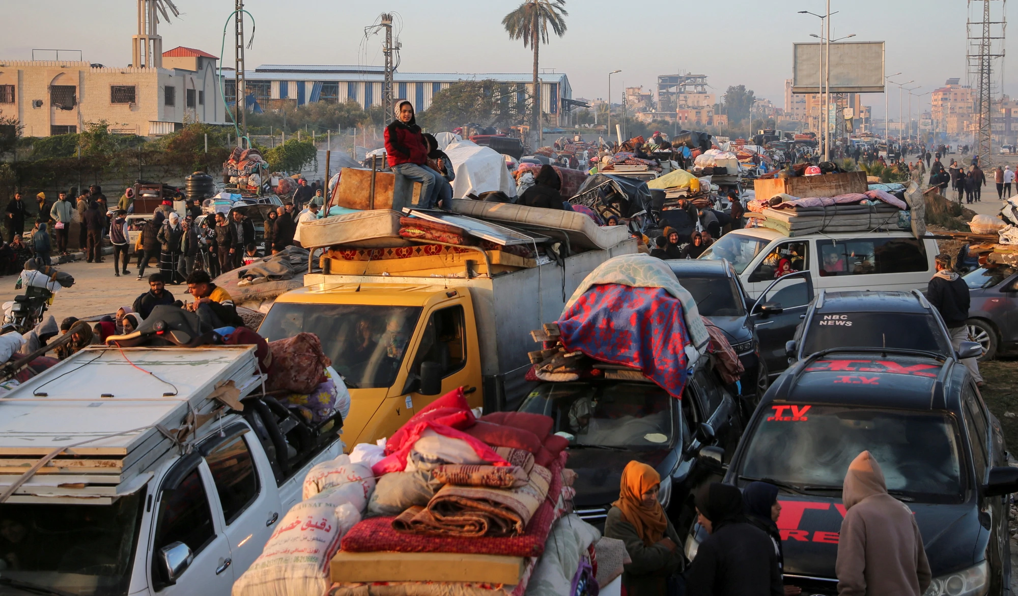 Deseci tisuća na putu prema sjeveru Gaze , Foto: Ramadan Abed/Reuters