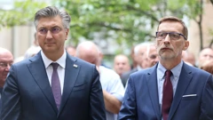 Andrej Plenković i Miro Gavran