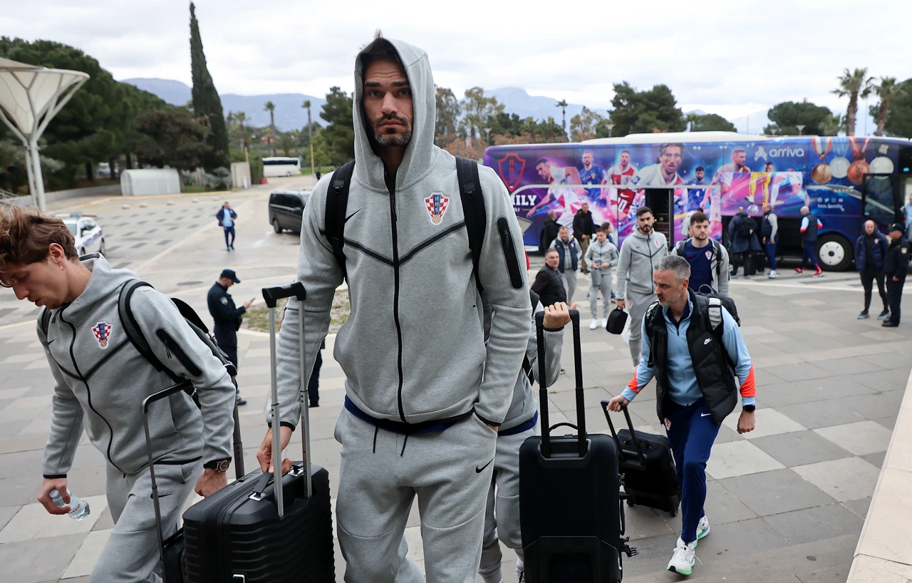 Vatreni prije polaska za Pariz, Foto: Ivana Ivanovic/PIXSELL