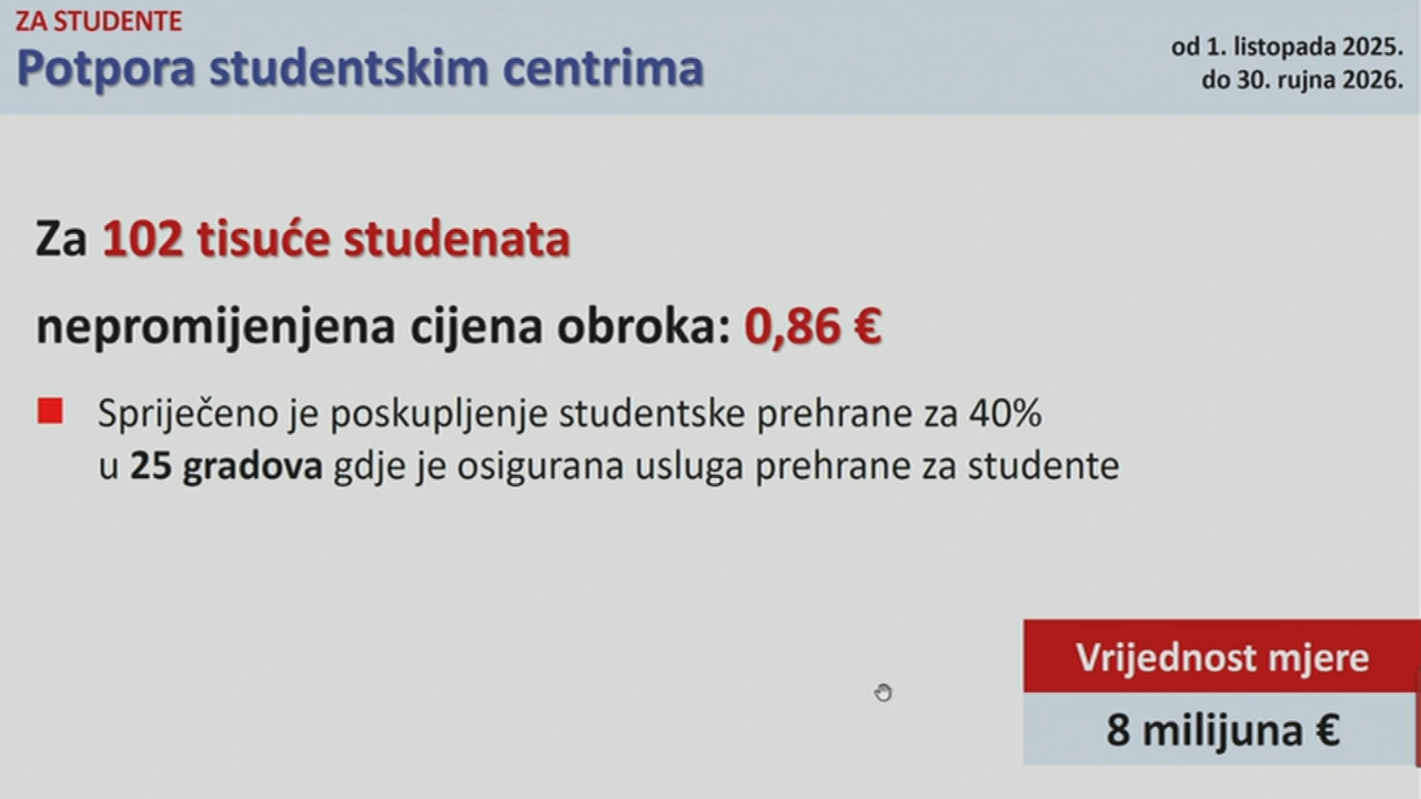 Potpora studentskim centrima