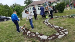 OŠ Josipa Kozarca, Slatina  , Foto: Facebook Najljepši školski vrtovi/HRT