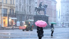 Snijeg u Zagrebu, Foto: Patrik Macek /PIXSELL