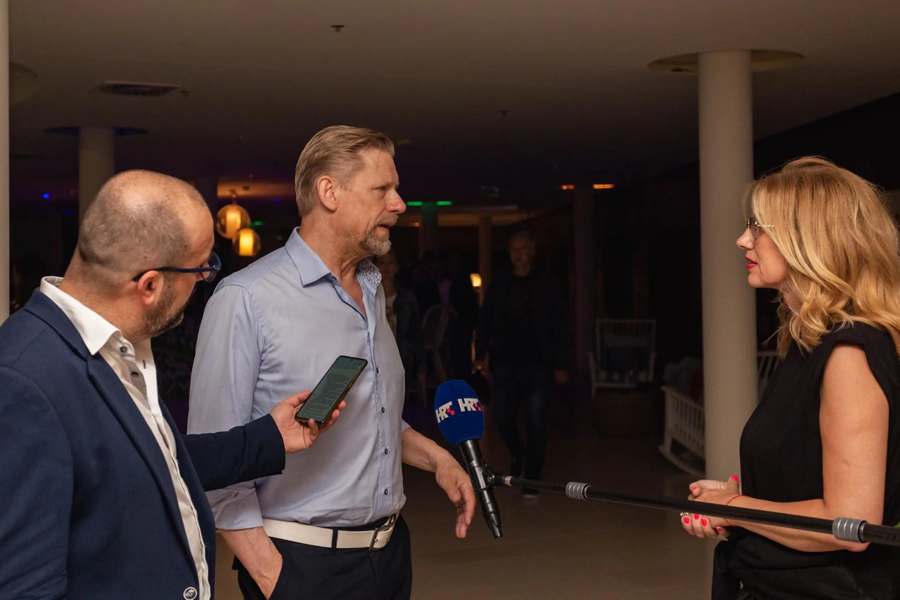 Peter Schmeichel u razgovoru za HRT, Foto: Sime Zelic//PIXSELL