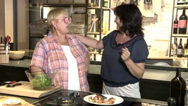Lidija Bastijanić priprema kapešante u pršutu