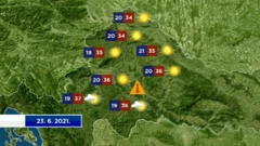 Vrijeme, 23.6.2021., Foto: HTV/HRT