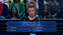 Martina Petranović, Foto: Tko želi biti milijunaš?/HRT