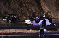 Sudar dva vozila na autocesti A1 kod izlaza Ravča u smjeru Dubrovnika, Foto: Ivo Cagalj/PIXSELL