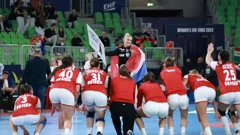 Slavlje hrvatskih rukometašica