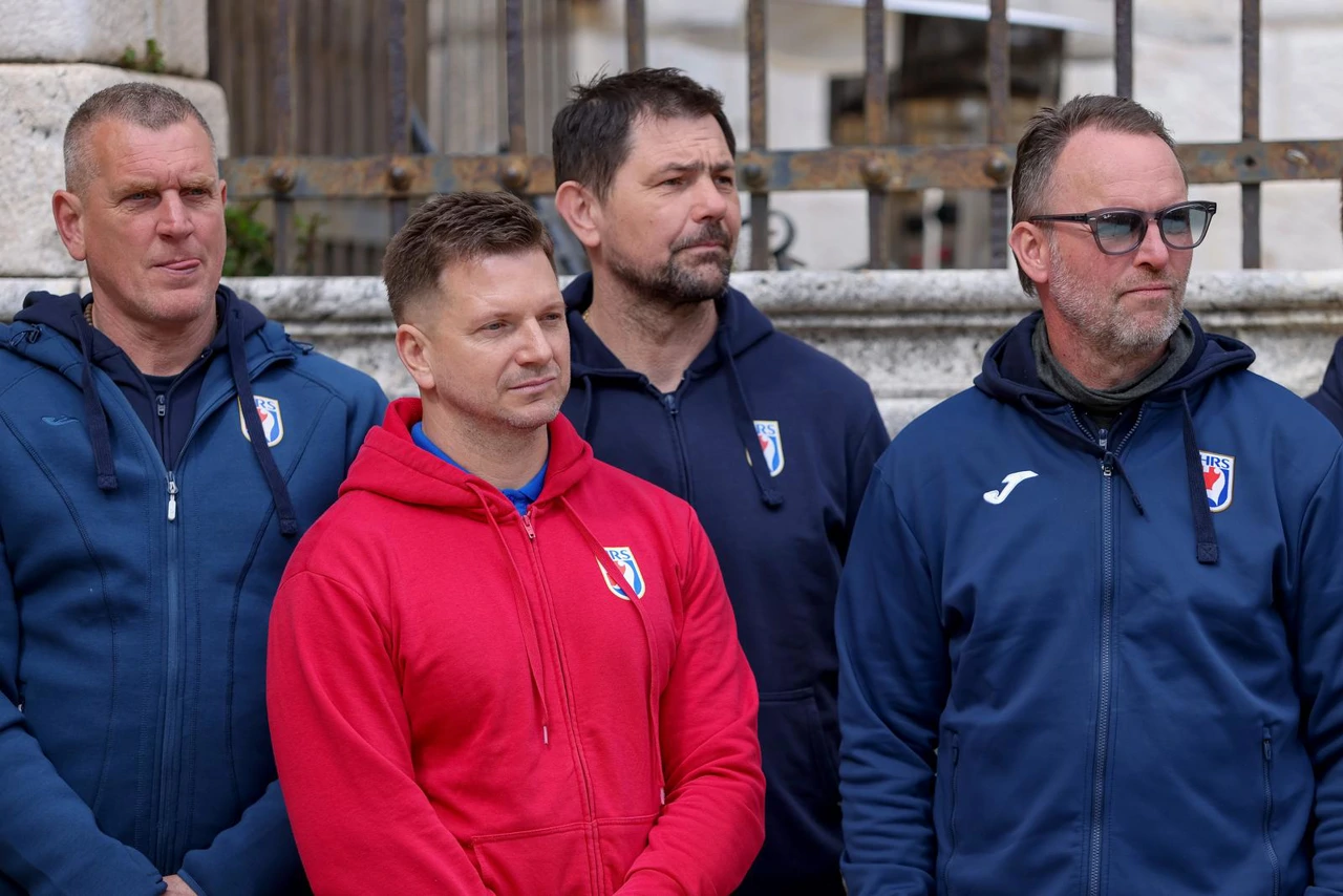 Druženje s rukometašima u Zadru, Foto:  Sime Zelic /PIXSELL