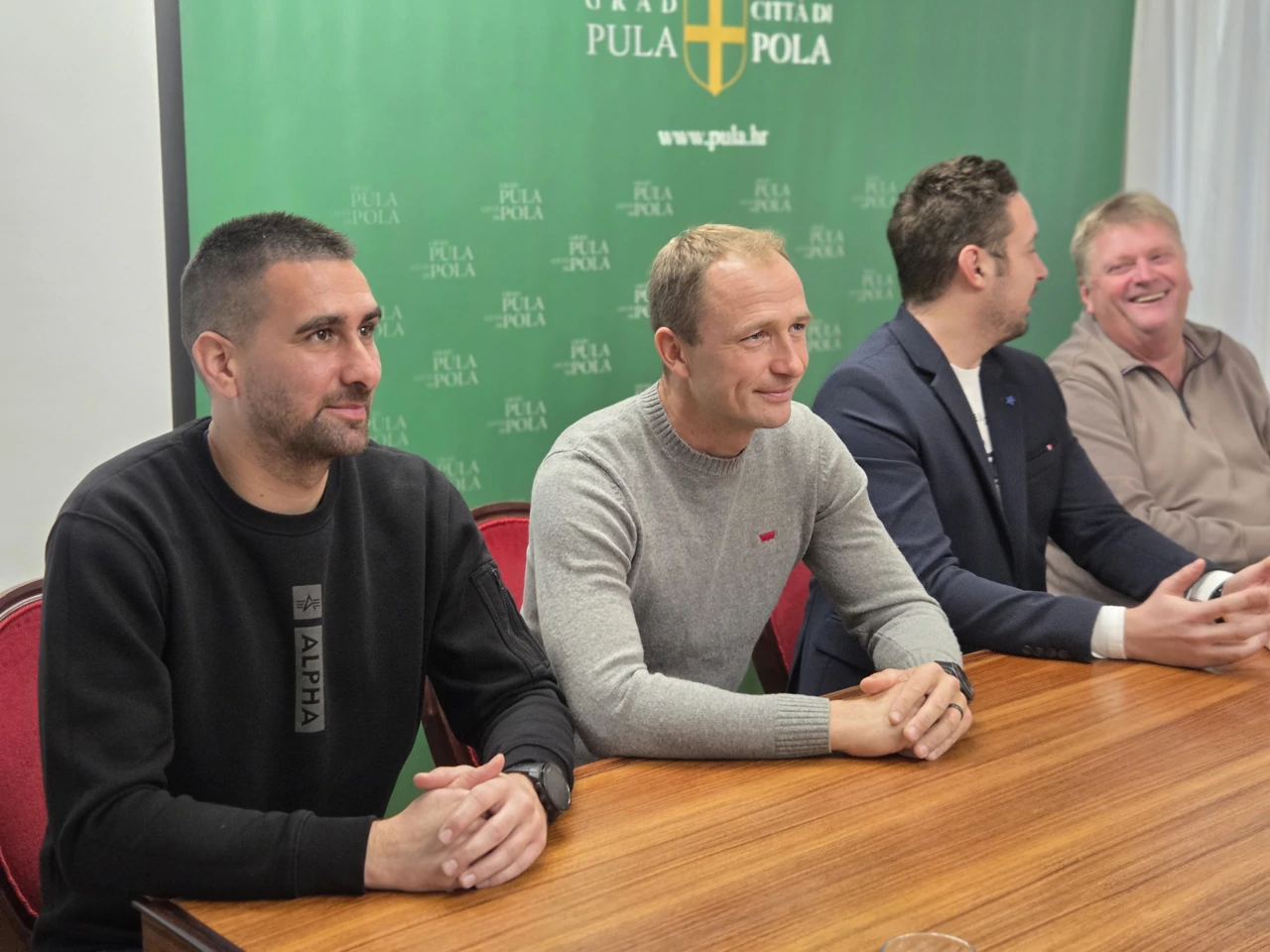 Damir Pauletić, Valter Cetina, Siniša Gordić i Dragan Stokić