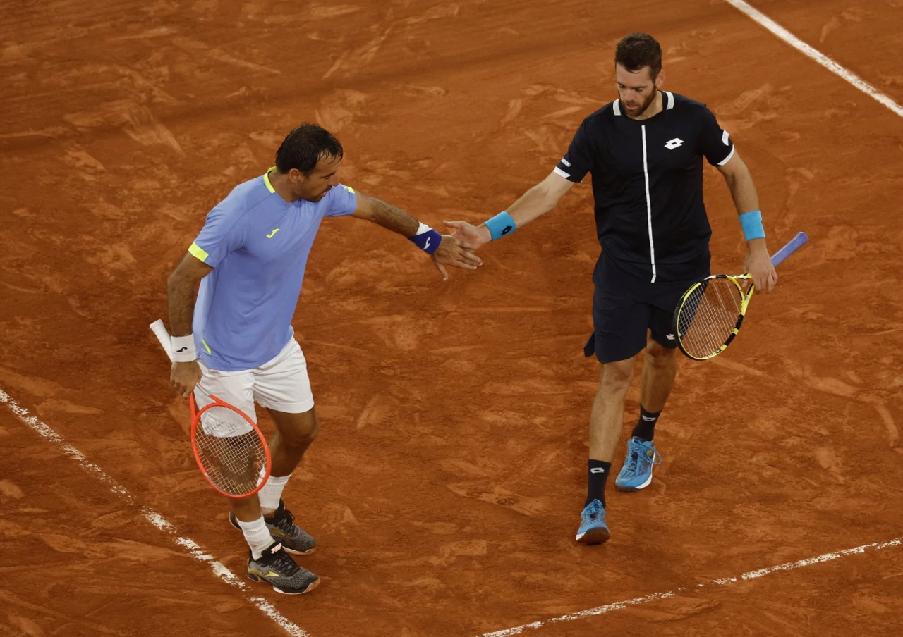 Ivan Dodig i Austin Krajicek, Foto: Yves Herman/REUTERS