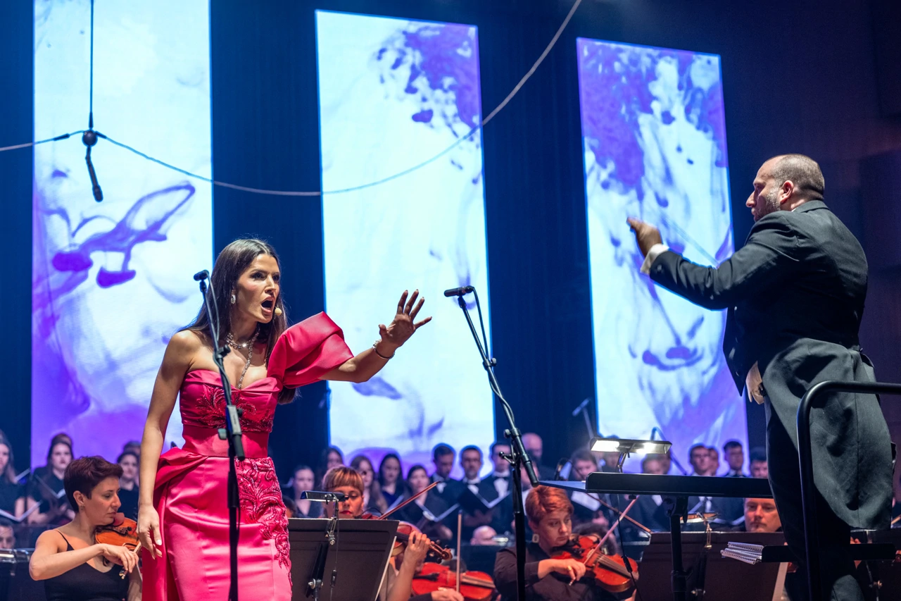 Tamara Radjenović  i Ivan Josip Skender , Foto: Vedran Metelko /-
