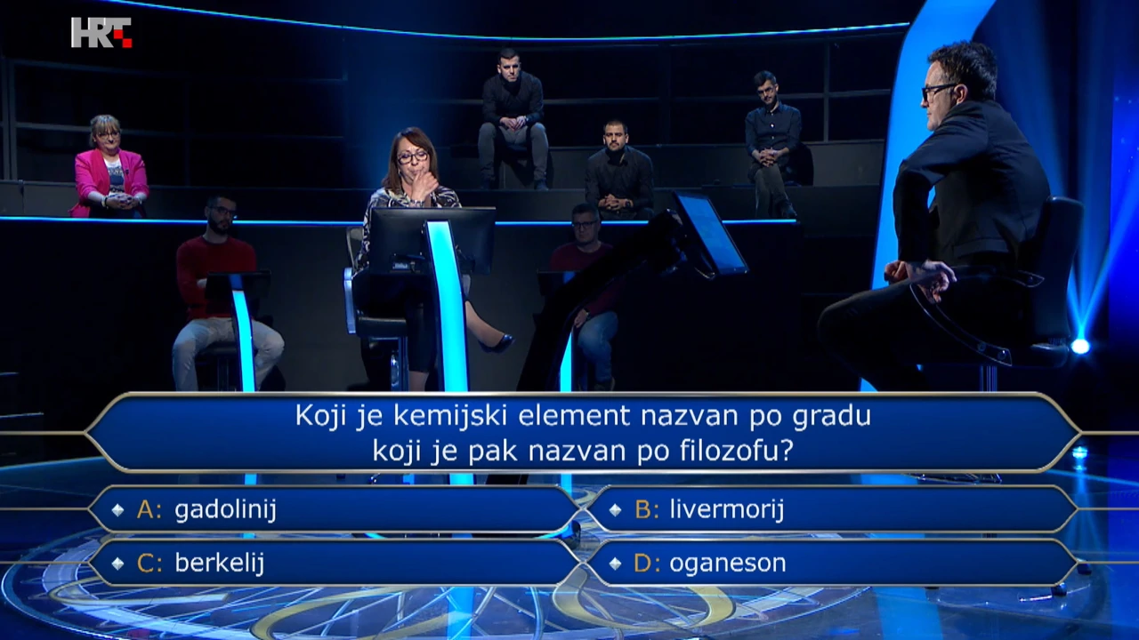 Ivana Peroš Žokalj   , Foto: Tko želi biti milijunaš?/HRT