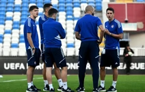 Obilazak terena uoči utakmice Ballkani - Dinamo, Foto: Marko Lukunić/PIXSELL
