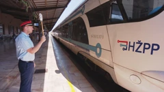 Mario Premužić radi kao prometnik HŽ Infrastrukture