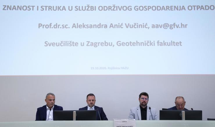 HAZU: uloga znanosti i struke u gospodarenju otpadom