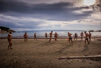 Split: Novogodišnji picigin na Bačvicama , Foto: Zvonimir Barisin/PIXSELL