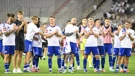 Nogometaši Hajduka na Poljudu