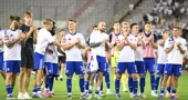 Nogometaši Hajduka na Poljudu