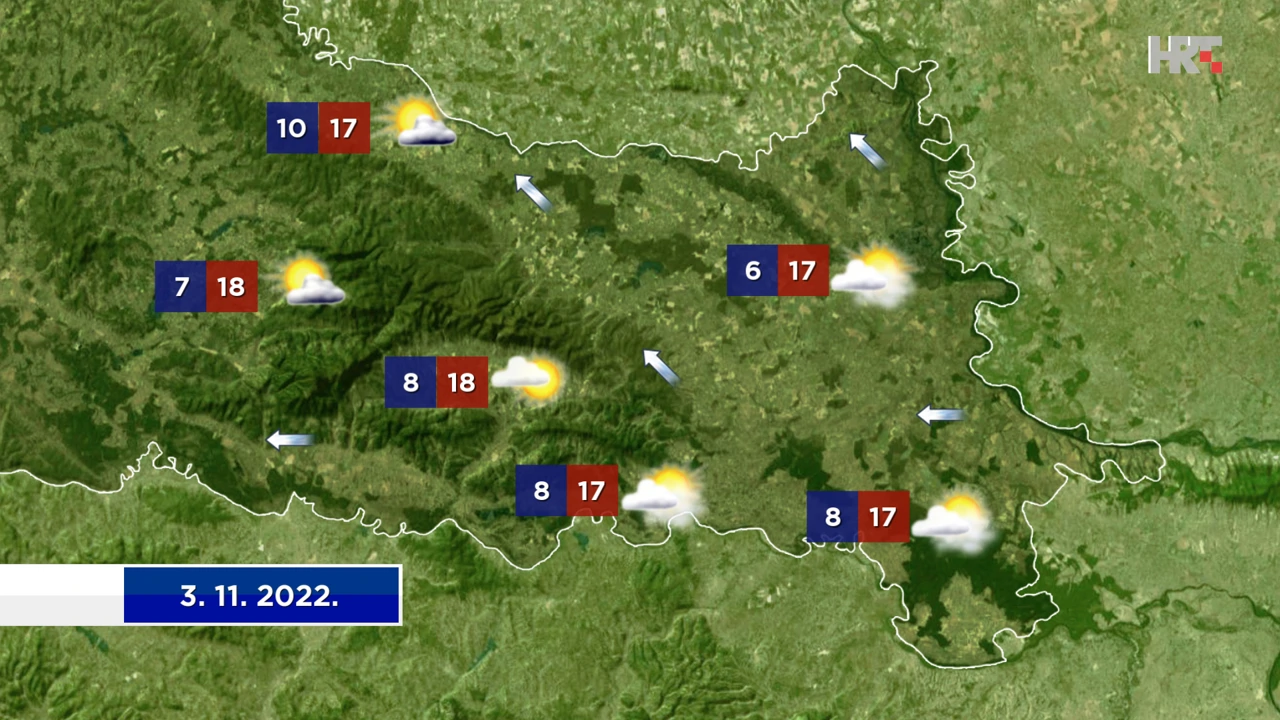emisija "Vrijeme", Foto: HTV/HRT
