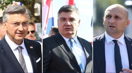 Plenković, Milanović and Anušić 