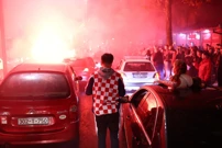 Slavlje na ulicama Mostara, Foto:  Denis Kapetanovic//PIXSELL
