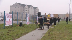 Prosvjed u Jastrebarskom, Foto: HTV/HRT