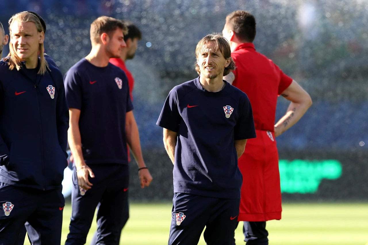 Vatreni uoči utakmice, Foto: Luka Stanzl/PIXSELL