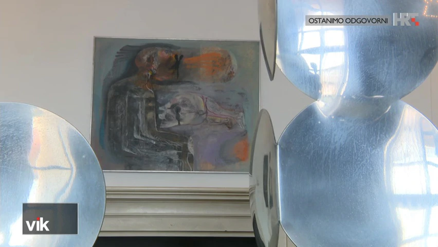 Novi postav Umjetničke galerije Dubrovnik, Foto: Vijesti iz kulture/HRT