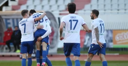 Slavlje Hajduka u dvoboju s Varaždinom, Foto: Ivo Čagalj/PIXSELL