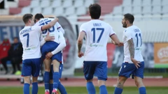 Slavlje Hajduka u dvoboju s Varaždinom