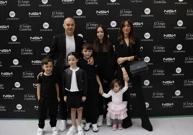 Andres Iniesta s obitelji na oproštaju, Foto: Albert Gea/REUTERS