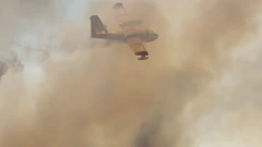 Požar kod Zatona, Foto: HTV/HRT