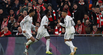 Kylian Mbappe, Vinicius Junior i Jude Bellingham  