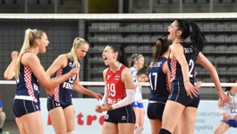 Slavlje hrvatskih odbojkašica