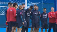 Trening Vatrenih na Maksimiru, Foto: HTV/HRT