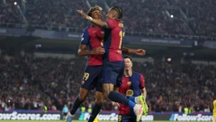 Slavlje igrača Barcelone