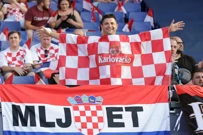 Hrvatski navijači na stadionu De Kuip, Foto: Luka Stanzl/PIXSELL