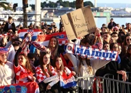 Doček Vatrenih u Splitu, Foto: Miroslav Lelas /Pixsell