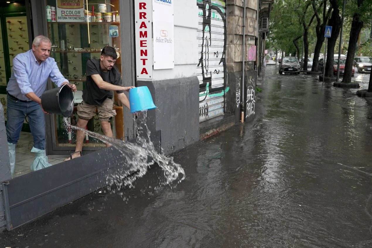 Poplava na istočnom dijelu Sicilije, Foto: Antonio Parrinello /REUTERS