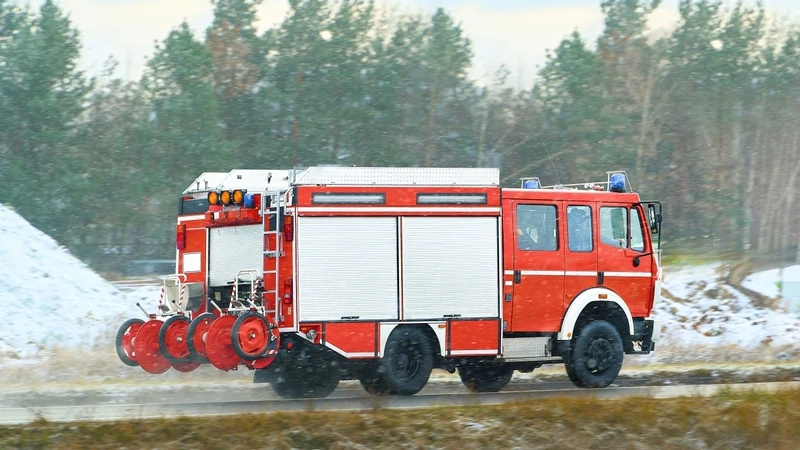 Vatrogasci spasili obitelj s djetetom iz zametenog kombija