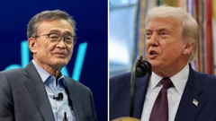 Lip-Bu Tan / Donald Trump
